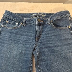 American Eagle Outfitters Women's Blue Boyfriend Jeans